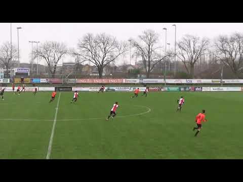 Thijs Blaak nr14 Highlights tegen sc Feyenoord 25-1-2020
