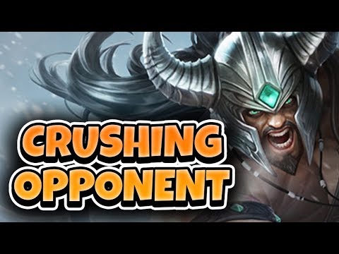 I GIVE THEM NO HOPE! CRUSH YOUR OPPONENT!- League of Legends Full Gameplay
