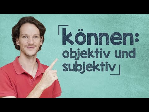 Das Modalverb "können" - Deutsch für Fortgeschrittene - B2 [mit Niko]