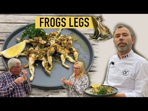 Do the French really eat frog legs? I Tastiest frog legs recipe