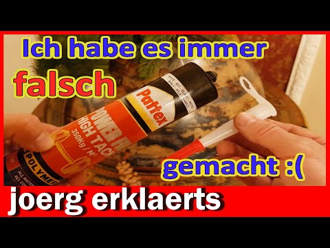 💥Quick tipp Kartusche jetzt RICHTIG benutzen Lifehack  Tutorial No.421