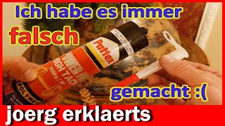 💥Quick tipp Kartusche jetzt RICHTIG benutzen Lifehack  Tutorial No.421