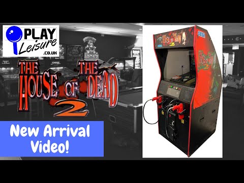 The dead are rising! It's Sega's The House of The Dead 2 Arcade Machine...