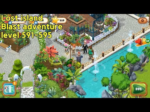 ✅[퍼즐] 미스터리 아일랜드 : 모험의 시작 [Lost island level 591-595]