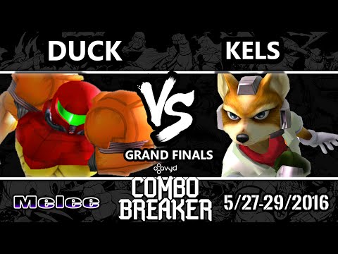 CB2016 - Duck (Samus) Vs. Kels (Fox) SSBM Grand Finals - Smash Melee
