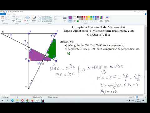 Problemă de la Olimpiada judeţeană - Bucureşti 2023