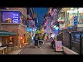 Saturday Night Walking on Yeonnam-dong Street | Seoul Travel Guide 4K HDR