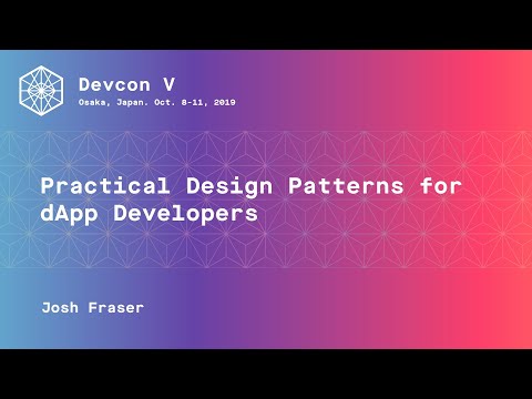 Practical design patterns for DApp developers preview