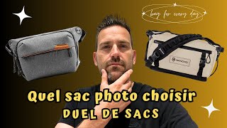 Quel sac choisir (WANDRD ou PEAK DESIGN)