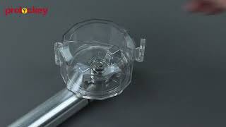 Khóa Van Bi Tay Xoay Bướm 65mm PROLOCKEY VSBL04