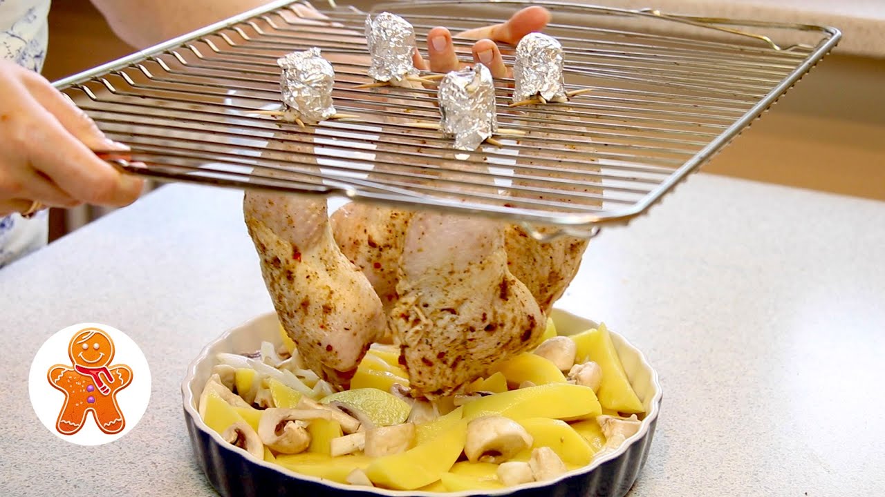 Необычный Способ Приготовления Курица с Картофелем