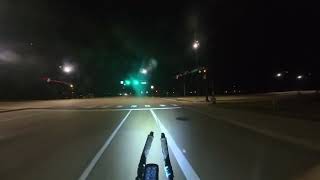 Ezekiel the Donkey Shows Up! Night Riding Donkey Feed, Part 2