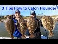 How To Catch Fillet BIG Flounder EASY