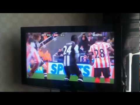 Newcastle 1-1 Sunderland: Player dives
