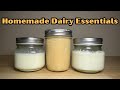 Homemade Essentials Easy Heavy Cream Sweetened Condensed Milk Evaporated Milk