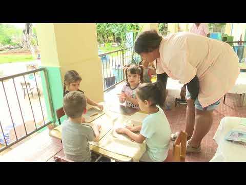 Actividades comunitarias en circulo infantil del municipio Pedro Betancourt