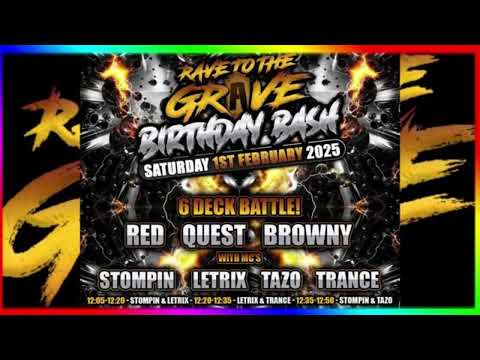 R.T.T.G Birthday Bash 1/2/2025 -DJ BROWNY B2B DJ QUEST With Mc's STOMPIN - TAZO - TRANCE - LETRIX