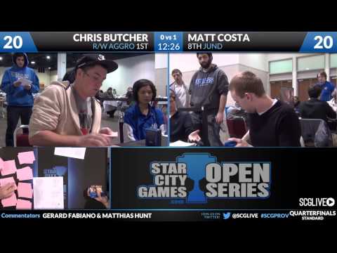 SCGProv - Std - Quarterfinals - Chris Butcher vs Matt Costa