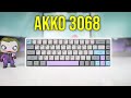 AKKO 3068 SILENT WIRELESS Mechanical Gaming Keyboard Review!!!