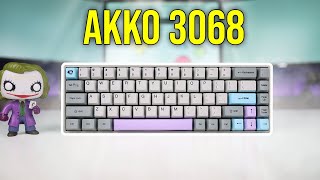 AKKO 3068 SILENT WIRELESS Mechanical Gaming Keyboard Review!!!
