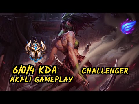 SN Strompest (AKALI) vs KASSADIN - 6/0/4 KDA MID CHALLENGER GAMEPLAY - NA