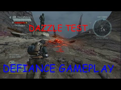 HD- DAZZLE VIDEO TEST: DEFIANCE GAMEPLAY