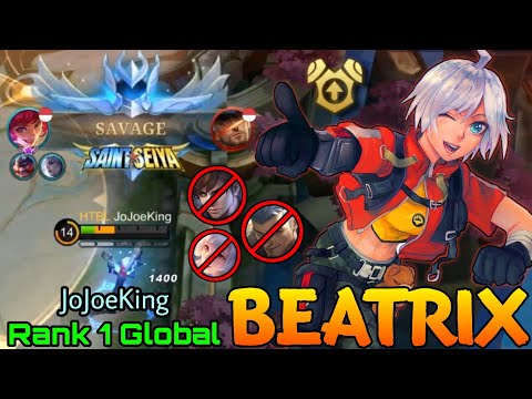 SAVAGE!! Beatrix 91% Current Win Rate! - Top 1 Global Beatrix by JoJoeKing - Mobile Legends