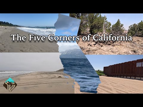 Visiting All Five Corners of California