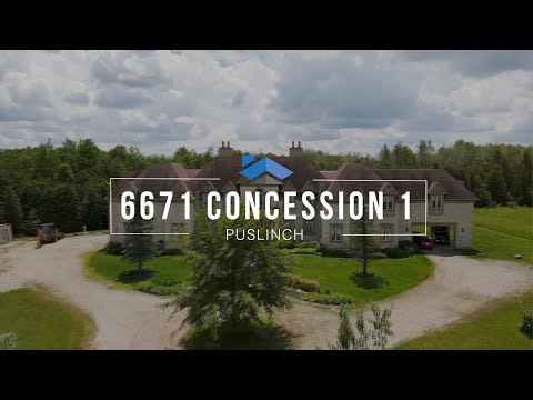 6671 Concession 1, Puslinch - Aerial Video (Unbranded)