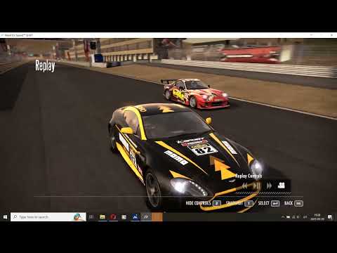 Need For Speed Shift 1 Best Replays 121 Autopolis GP Aston Martin V8 Vantage #9 Garry Brite