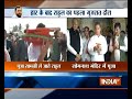 Congress president Rahul Gandhi offers prayers at Gujarat