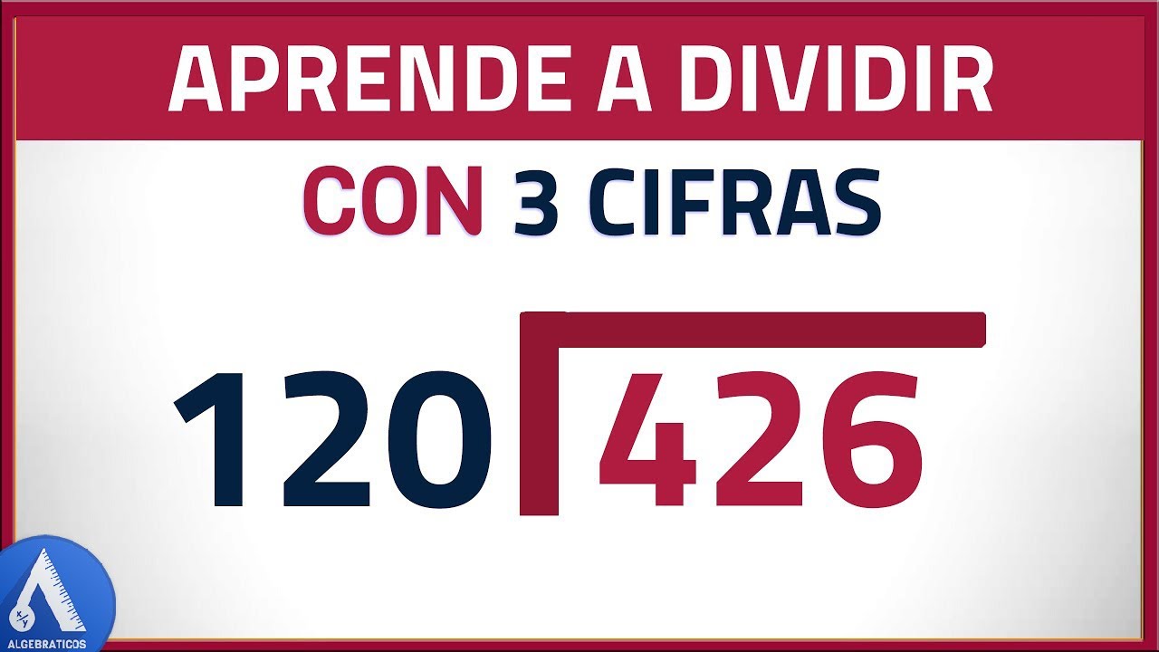 DIVISIÓN CON 3 CIFRAS (Muy Fácil) | Ejemplo 1