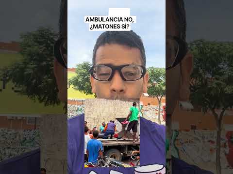 AMBULANCIA NO, ¿MATONES SÍ?#AndrésEloyBlanco #Sucre #Venezuela #Denuncia