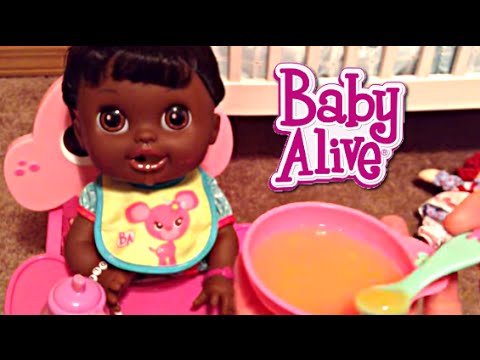 Baby Alive Real Surprises Doll Morning Routine with Violet Video