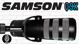 Video thumbnail for Samson Q9X - Broadcast Dynamic Microphone - Test / Review - NOT LIKE THE Q9U Except The Build by Obscure Mics