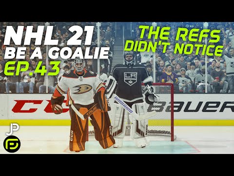 NHL 21 Be A Goalie - Refs Didn't Notice? Ep.43