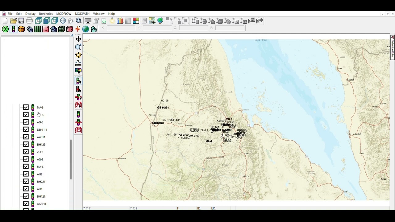 Groundwater Modeling using GMS software