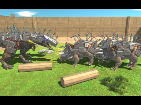 Mechanized Dinosaurs Tournament|Animal Revolt Battle Simulator