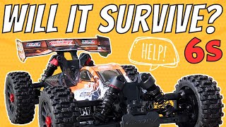 Can The Team Corally Syncro4 Survive 6S & Big Air?? Let's Find Out!