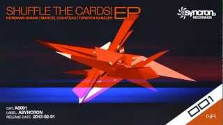 Shuffle The Cards EP (ASYNCRON - AS001) Normann Gravis | Marcel Cousteau | Torsten Kanzler RMX