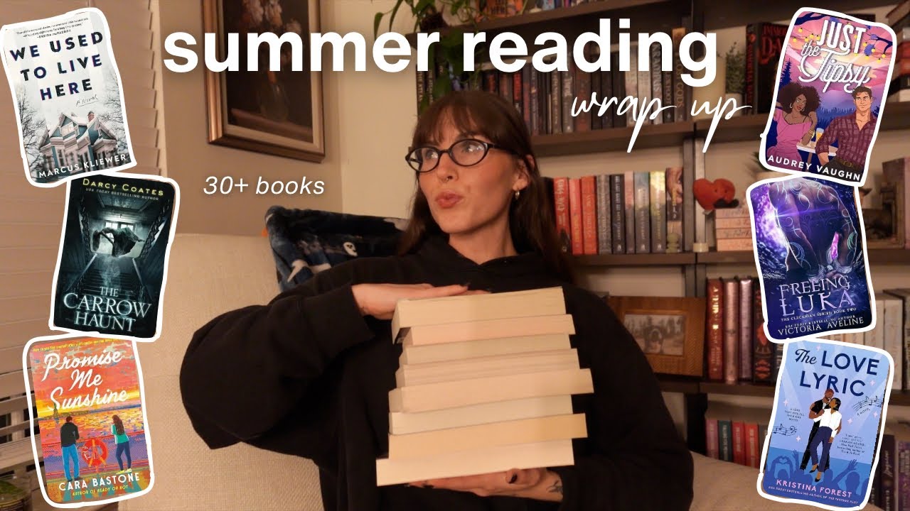 Summer reading wrap up 🌞 everything I read in summer 2025