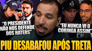 STREAMERS REAGEM AO CORINGA TILTADO COM TIME DO PIU e PIU DESABAFANDO APÓS SER COBRADO POR SEU TIME