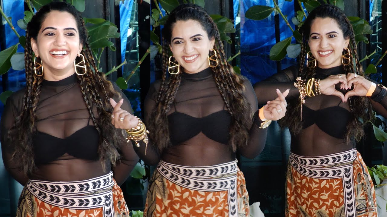 Sravanthi Chokarapu’s Chic See-Through Black Fit with Plunging Neckline Goes Viral