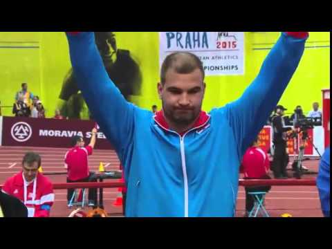 Stipe ZUNIC - FINAL Shot Put European Athletics Indoor Championships 2015