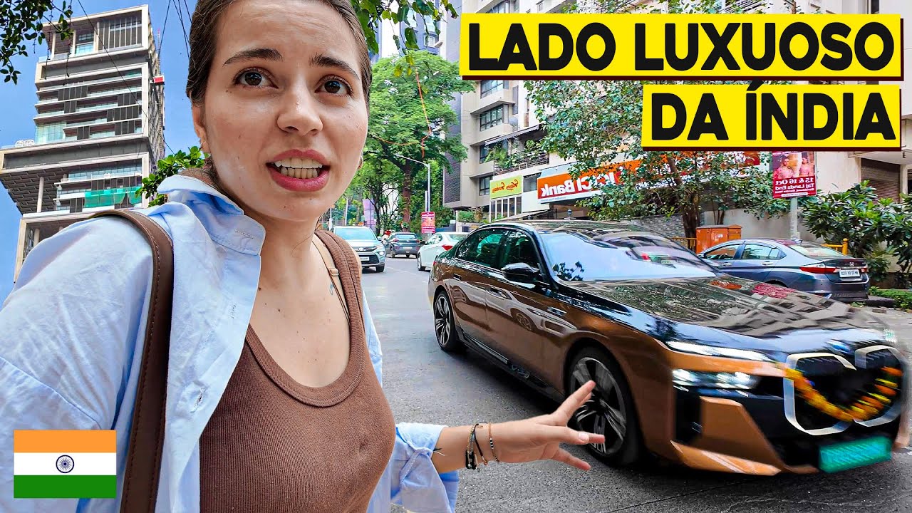 AQUI MORA A ELITE MILIONÁRIA DA ÍNDIA (Mumbai)