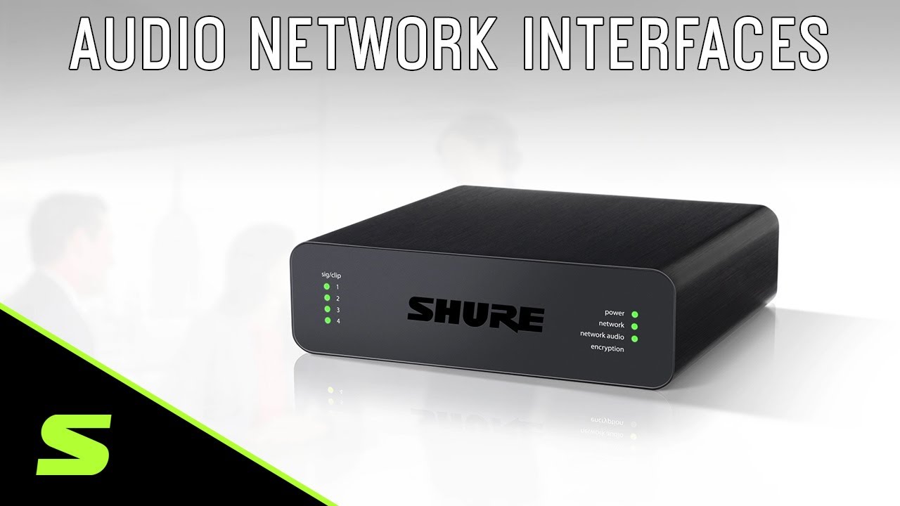 Shure Audio Network Interface ANI4OUT-XLR