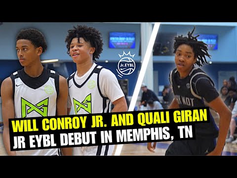 Will Conroy Jr. & Quali Giran Take on Russell Westbrook Team Why Not at Jr. EYBL!! Smooth game...