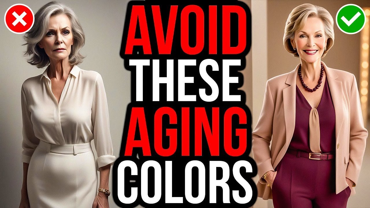 20 AGING Color Mistakes ELEGANT Women Over 50 ALWAYS Avoid!