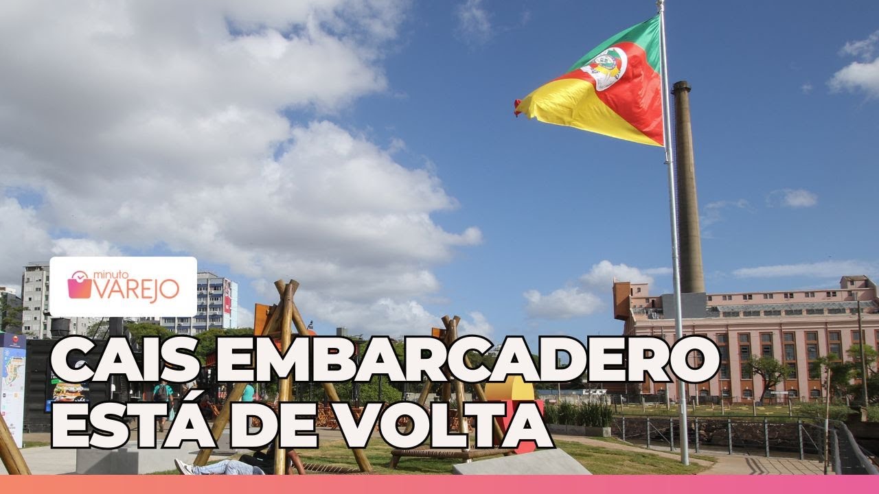 Cais Embarcadero reabre renovado, após enchente e destruição