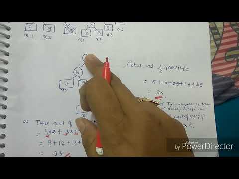 Optimal merge pattern using greedy method- lecture29/ADA